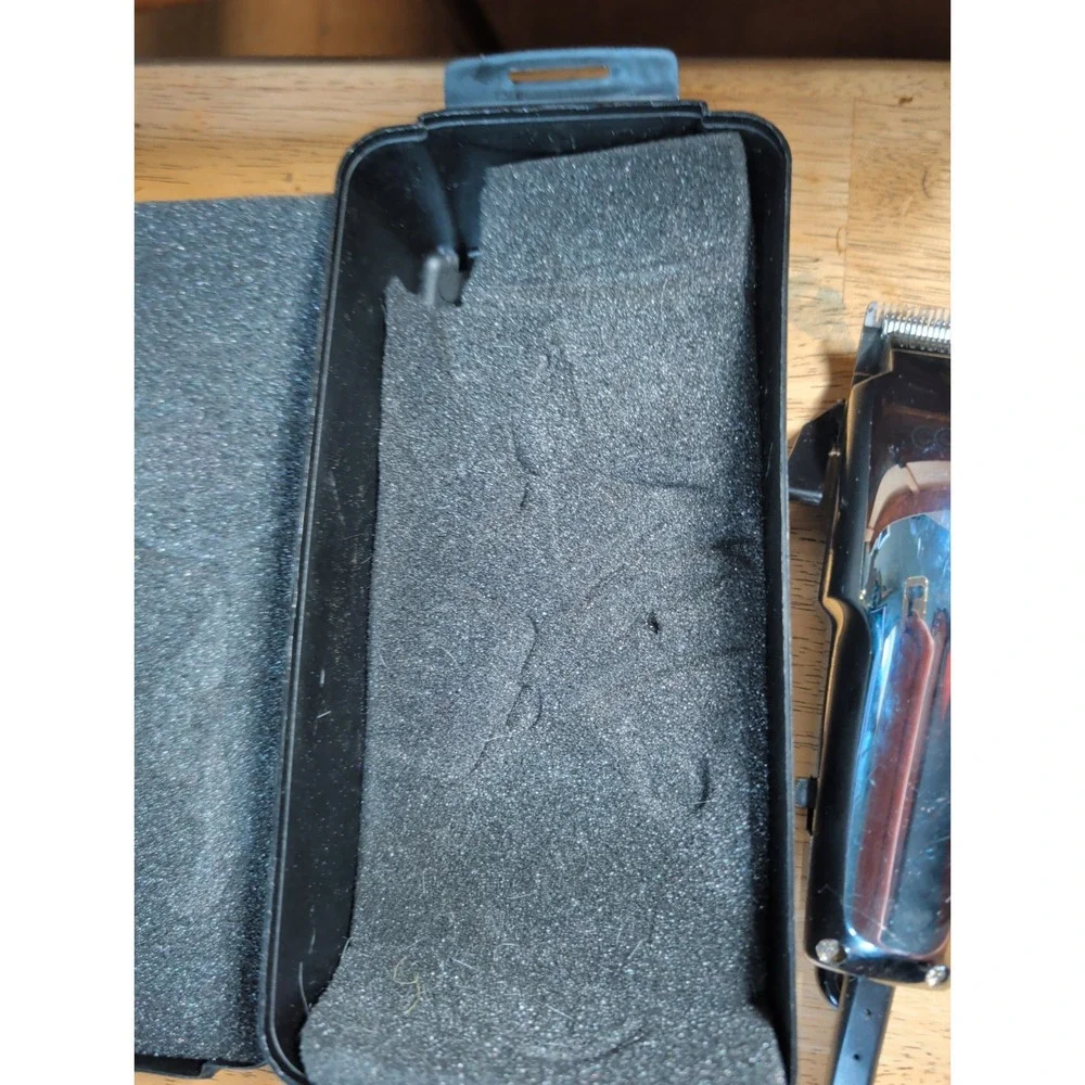 CONAIR Chrome Hair Care Clippers Tested Works With Attachments And Case. VG
